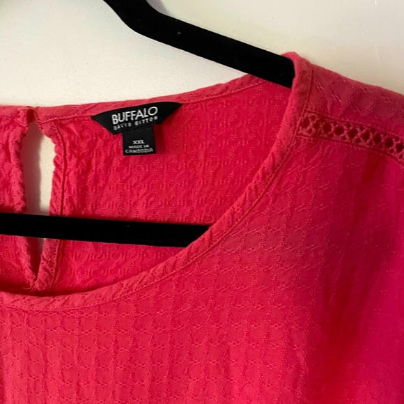 Buffalo front tie top - Picture 2 of 2